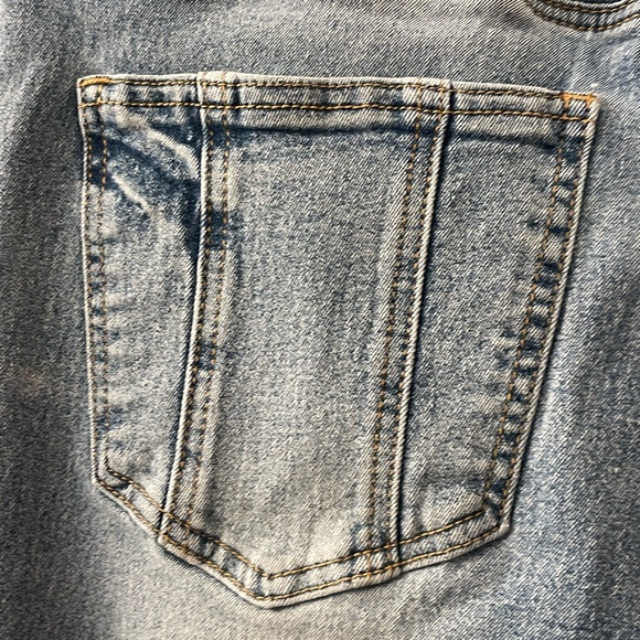 Stylish Blue Flare Jeans - Picture 6 of 6